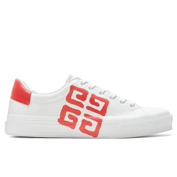 推荐City Sport 4G Sneakers - White/Red商品