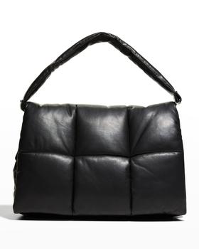 STAND STUDIO | Wanda Faux-Leather Clutch Bag商品图片,7.4折