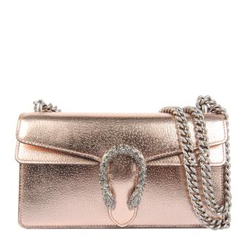 古驰链条包, Gucci | GUCCI 女士链条玫瑰金色斜挎包 499623-1TRBR-8373商品图片 满$100享9.5折, 满折