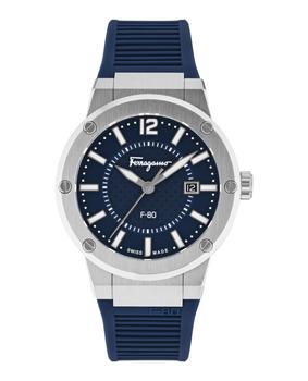 男士休闲菲拉格慕手表, Salvatore Ferragamo | F-80 Watch商品图片 4.7折, 独家减免邮费