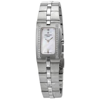 Certina | Certina DS Mini Donna Quartz Diamond Ladies Watch C002.109.11.116.01商品图片,2.9折, 满$275减$25, 满减