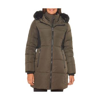 Vince Camuto Specialty Size, Vince Camuto | Vince Camuto Women's Heavyweight Down Fill Puffer Coat with Faux Fur Trim Hood商品图片 1.8折起