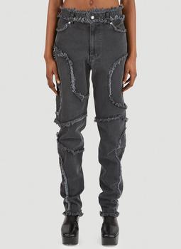 推荐Shredded El Jean Jeans in Black商品