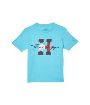 Tommy Hilfiger | Script H Short Sleeve Graphic T-Shirt (Big Kids) 7.5折
