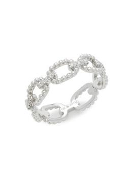 商品Saks Fifth Avenue | 14K White Gold & 0.08 TCW Diamond Band Ring,商家Saks OFF 5TH,价格¥2602图片