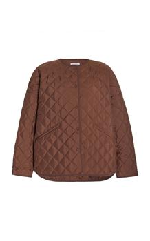 推荐Toteme - Women's Oversized Quilted Jacket - Brown - S - Moda Operandi商品