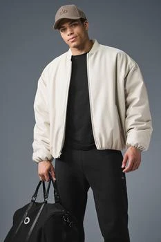 Alo | Faux Leather Premier Bomber - Bone,商家Alo yoga,价格¥1528