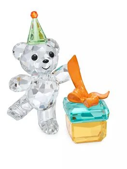 Swarovski | Kris Bear Best Wishes Crystal Figurine,商家Saks Fifth Avenue,价格¥968
