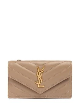 Yves Saint Laurent | Leather Fragments Credit Card Case,商家LUISAVIAROMA,价格¥3709