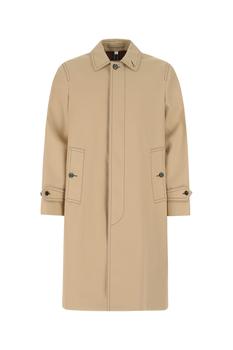 男士休闲burberry风衣, Burberry | Beige cotton trench coat  Beige o Tan Burberry Uomo商品图片 5折
