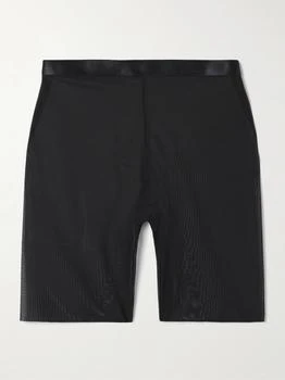 SPANX | Spanxsmooth™ 罗纹弹力网布短裤,商家NET-A-PORTER,价格¥461