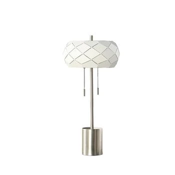 Simplie Fun | 28" In Legeme Mid Century Danish 2-Light Steel Pull Chain Table Lamps,商家Premium Outlets,价格¥1091