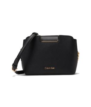 Calvin Klein | Finley Saffiano Crossbody商品图片,4折起