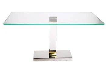 Classic Touch Decor | Glass Rectangular Cake Stand With Acrylic Stem,商家Premium Outlets,价格¥733