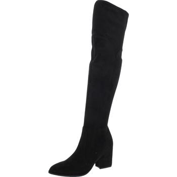 Marc Fisher | Marc Fisher Womens Suede Tall Over-The-Knee Boots商品图片,独家减免邮费