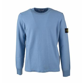 更多stone island, Stone Island | Maglia lana stretch azzurro商品图片 