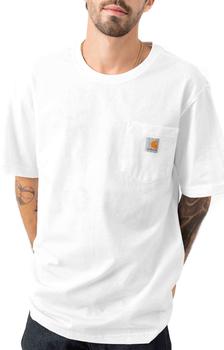 卡哈特代购, Carhartt | (K87) Workwear Pocket T-Shirt - White商品图片 