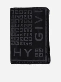 Givenchy | Logo and 4G silk scarf 独家减免邮费