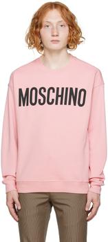 时尚莫斯奇诺卫衣男装, Moschino | Pink Printed Sweatshirt商品图片 额外8.5折, 额外八五折