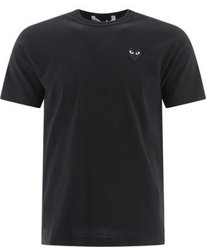 Comme des Garcons | Comme Des Garçons Play Mens Black T-Shirt商品图片,满$175享9折, 满折