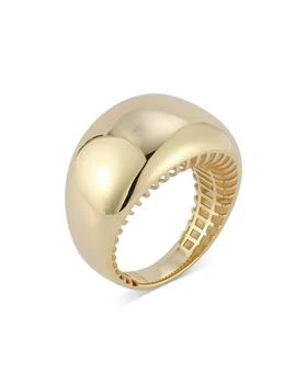 Alberto Amati | 14K Yellow Gold Wide Polished Dome Ring,商家Bloomingdale's,价格¥6655