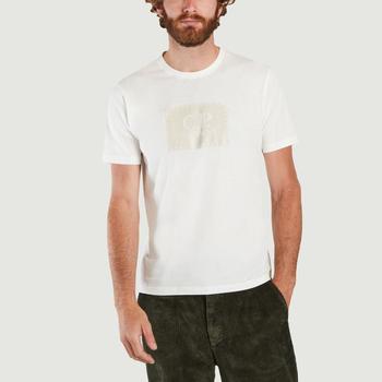 推荐Jersey Label Logo T-Shirt gauze white C.P. COMPANY商品