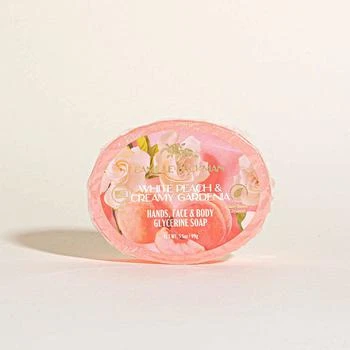 Camille Beckman | Glycerine Bar Soap White Peach & Creamy Gardenia 3.5oz,商家Camille Beckman,价格¥30