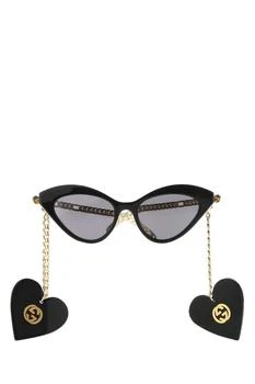 Gucci | Gucci Eyewear Cat-Eye Frame Pendant Detail Sunglasses 7折