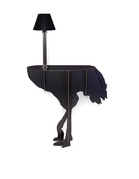 推荐Diva Lucia Illuminated Ostrich Wall Console商品