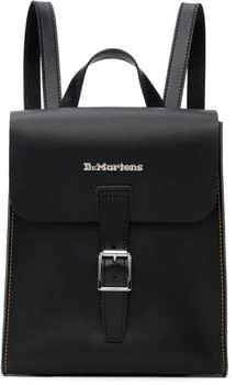 Dr. Martens | Black Leather Mini Backpack,商家Ssense US,价格¥988