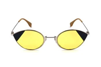 Fendi | Fendi Eyewear Cat Eye Frame Sunglasses 4.8折, 独家减免邮费