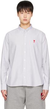 商品AMI | Black & White Ami de Cœur Shirt,商家SSENSE,价格¥786图片