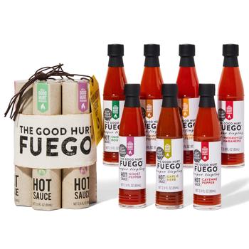 商品Thoughtfully | The Good Hurt Fuego Hot Sauce Gift Set, Pack of 7,商家Premium Outlets,价格¥258图片