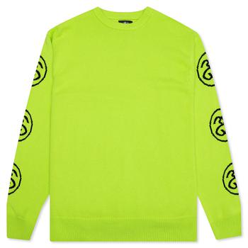 STUSSY | Stussy SS-Link Sweater - Lime商品图片,