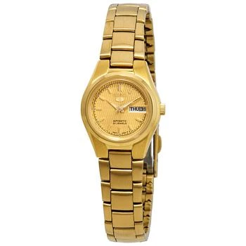 Seiko | Series 5 Automatic Gold Dial Ladies Watch SYMC18 4折, 满$200减$10, 独家减免邮费, 满减