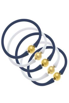 商品Canvas Style | Bali 24K Gold Silicone Bracelet,商家Verishop,价格¥964图片