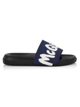 Alexander McQueen | Logo Slides商品图片,3.9折