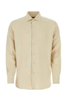 推荐Ermenegildo Zegna Long Sleeved Buttoned Shirt商品