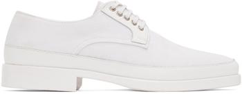 Lemaire | White Canvas Derbys商品图片,独家减免邮费