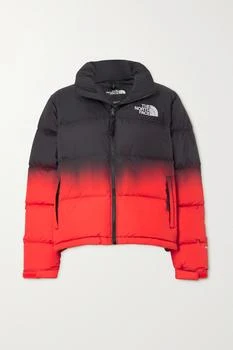 推荐1996 Nuptse 绗缝渐变色再生软壳面料短款羽绒外套商品