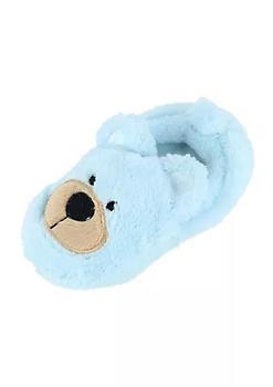 商品Baby/Infant Plush Fuzzy Bear Bootie Slippers图片