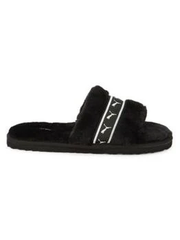 Puma | Logo Faux Fur Slides 4.2折