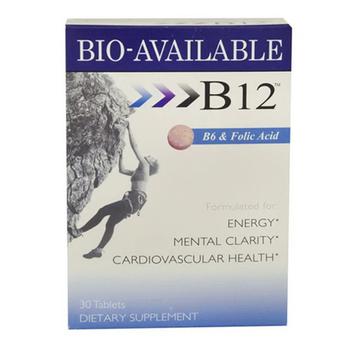 商品Heaven Sent Bio Available B12, B6, and Folic Acid Dietary Supplement Tablets, 60 Ea,商家MyOTCStore,价格¥102图片