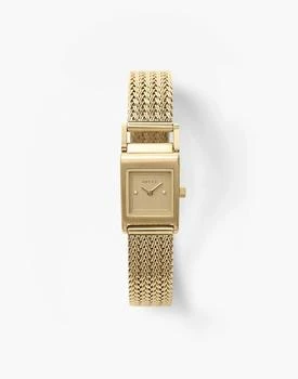Madewell | BREDA Revel Tethered Gold and Mesh Bracelet Watch, 18mm 