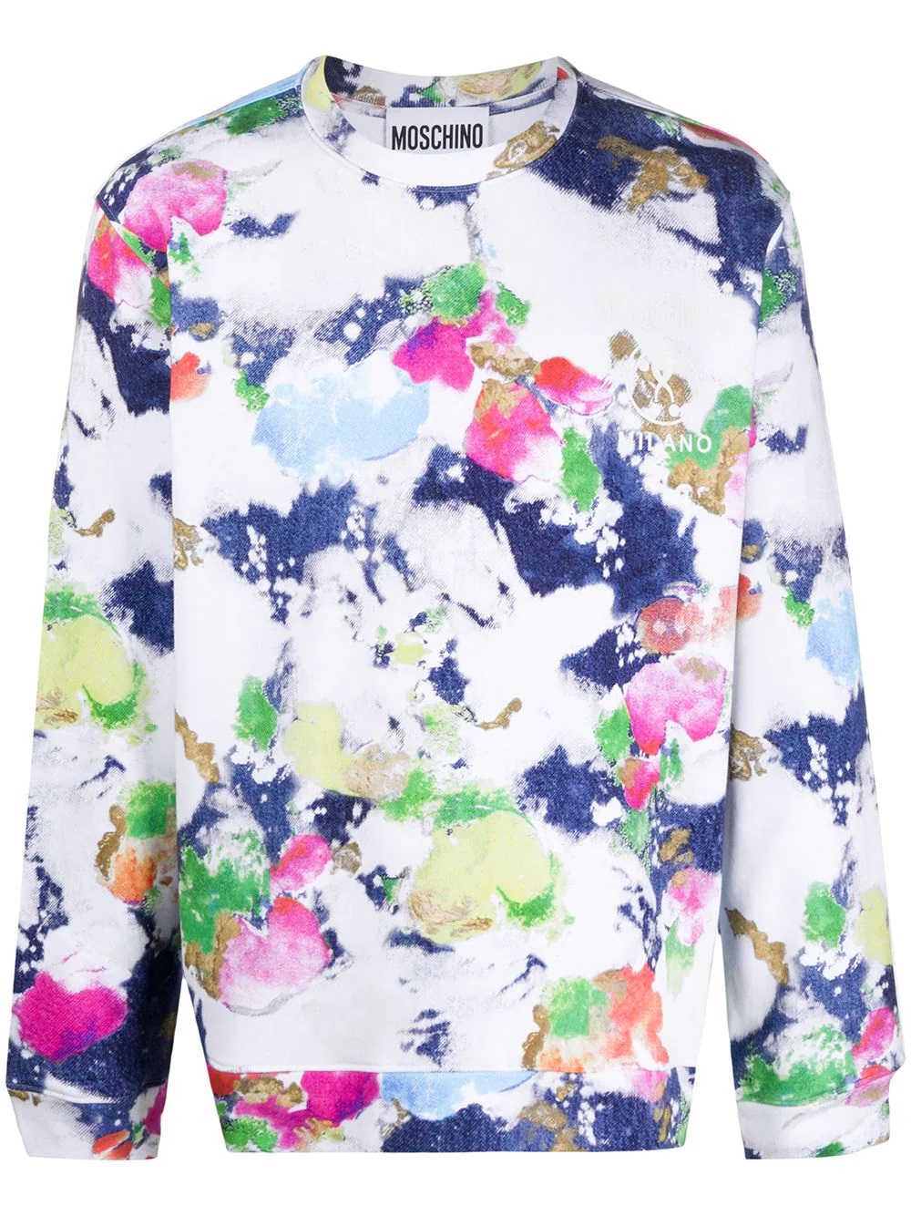 冬装莫斯奇诺卫衣, Moschino | MOSCHINO 莫斯奇诺 扎染印花卫衣 J17260227-2888商品图片 独家减免邮费