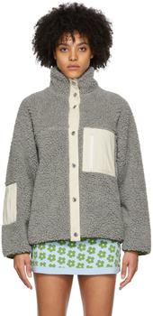 Sandy Liang, Sandy Liang | Grey Panda Sweater商品图片 4.4折