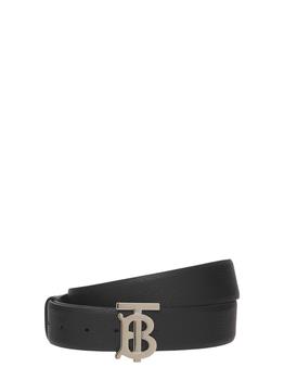 巴宝莉皮带, Burberry | 35mm Tb Logo Grained Leather Belt商品图片 