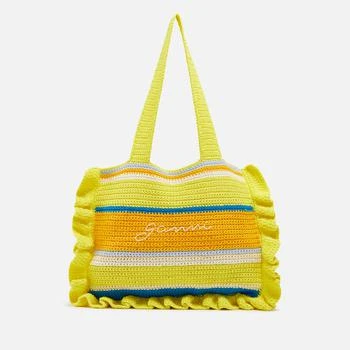 推荐Ganni x Coggles Crocheted Cotton Tote Bag商品