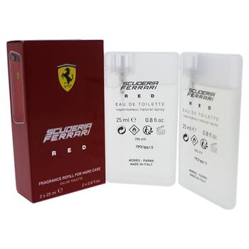 Ferrari Red Fragrance Refill For Hard Case By Ferrari  For Men 2 x 0.8 oz EDT Spray (Refill) product img