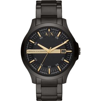 Armani Exchange | Men's Black Stainless Steel Bracelet Watch 46mm商品图片,